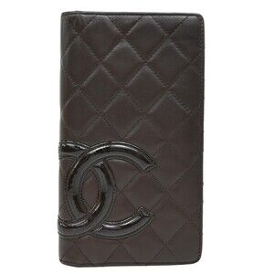 Chanel Cc Logo Cambon Long Bifold #182028C36B